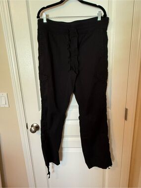 UNIONBAY Black Boot Cut Cargo Pants